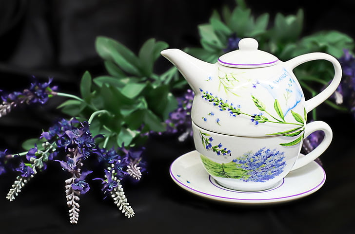 teacup, cup, ceramic, teapot, tee, drink, tea - Hot Drink