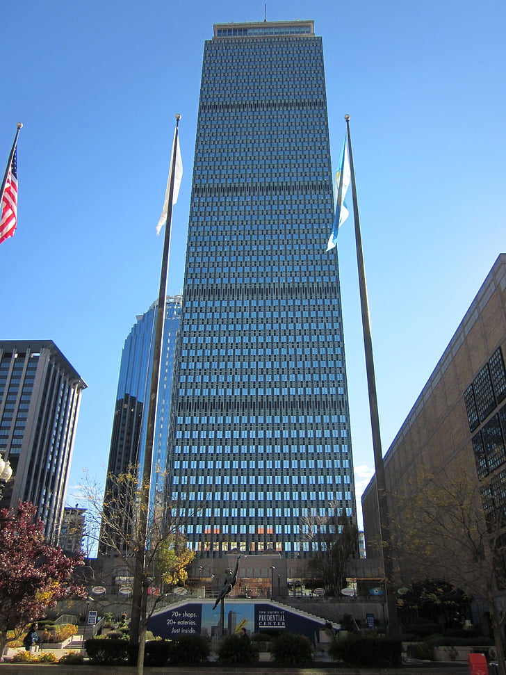 Boston, épület, felhőkarcoló