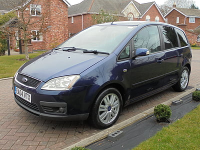 ford, s-max, petrol engine, 5 door, parked, street