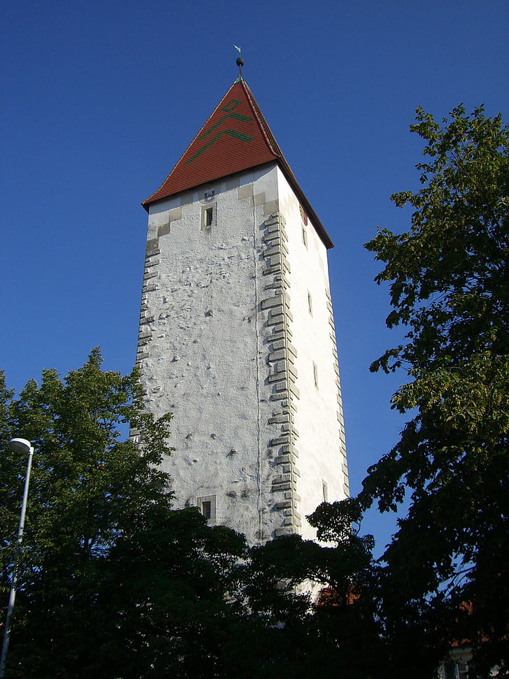 Ravensburg, sentrum, tårnet, arkitektur