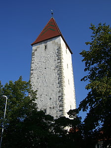 Ravensburg, centrs, tornis, arhitektūra