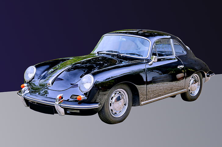 Auto, oldtimer, Classic, Porsche, 356, historisch, oude