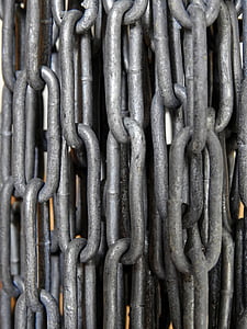 catena, metallo, Ferro da stiro, maglie della catena, catena di ferro, membri, in acciaio