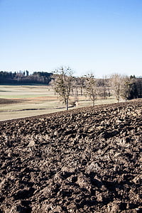 tuds, arada, terra, Platija, paisatge, Alta Baviera, primavera