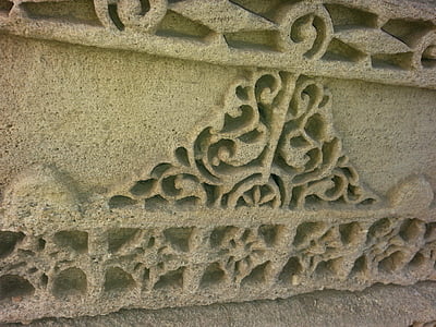 carve, carving, stone, old, pattern, antique, tourism