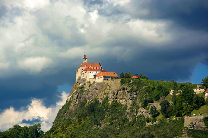 Riegersburg, Štýrsko, hrad, Rakousko, pevnost, cíl, Středověk