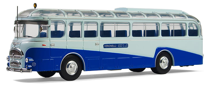 autobus modello, modello, lancia esatau bianchi, 1953, modelli, Modellini di automobili, autobus