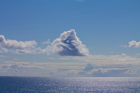 Nuvola, oceano, Pacifico