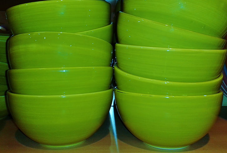 tableware, dinnerware, shells, cereal bowls, ceramic, ceramic cups, glazed
