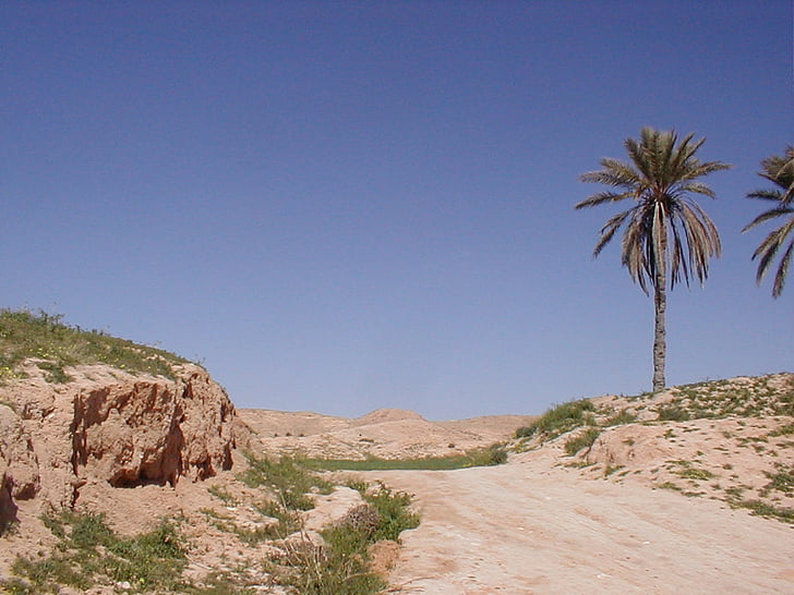 matmata, maastik, Tuneesia