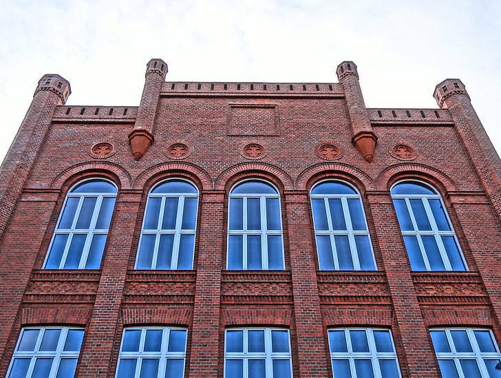 seminarium duchowne, Bydgoszcz, Windows, het platform, gevel, huis, Polen