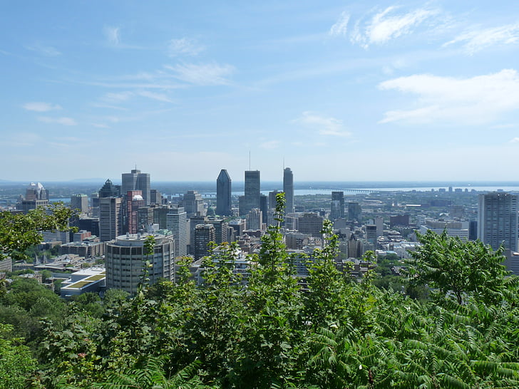 Montréal, urbain, paysage