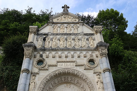 caminho da Cruz, Via Sacra, Cruz, cristão, França, monumentos religiosos, arquitetura