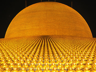 dhammakaya pagoda, viac ako, miliónov EUR, budhas, Gold, budhizmus, Wat