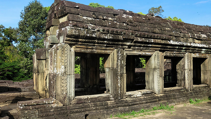 Kambodja, Angkor, templet, historia, Asia, tempel komplex