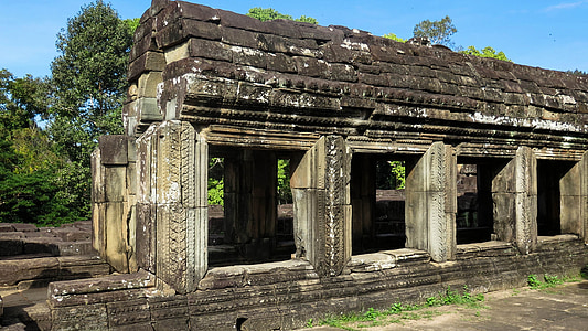 柬埔寨, 吴哥, 寺, 历史, 亚洲, 寺庙建筑群