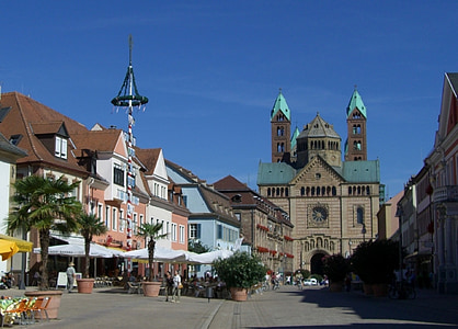 Speyer, Kaiser-dom, Maximilianstraße