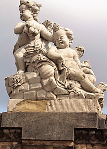 estatua de, Pilar, Ángel, obra de arte, escultura, arquitectura, lugar famoso