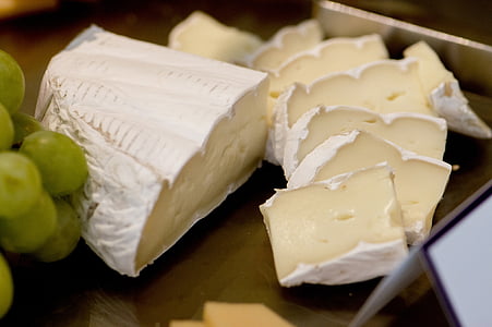 syr, mliečne výrobky, syr Brie, sendvič, botana, jedlo, Snack