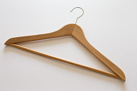 clothes hanger, traditional, beech wood, jacket, coat, trousers, hanger