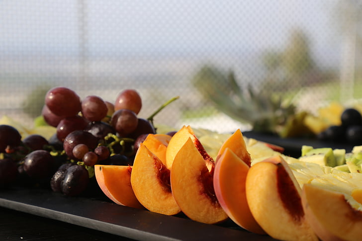 voće, ploča, hrana, zdrav, svježe, dijeta, organski