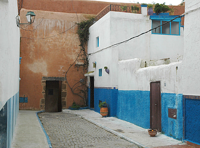 Rabat, Maroko, Street, arsitektur, Kota, bangunan, perkotaan