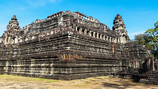 Kambodzsa, Angkor, templom, történelem, Ázsia, Temple complex