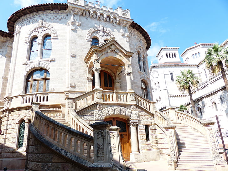 slotten av rättvisa, Palace, rättvisa, byggnad, Monaco, staden, arkitektur