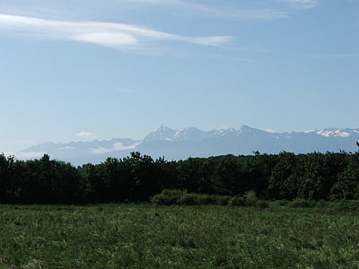 Pyrénées, vuoret, Ranska, Luonto, maisema, Mountain, ketjun Pyreneiden