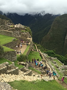 Machu pichu, turisme, arkæologiske peru, landskab, Mountain, ruinerne, sten