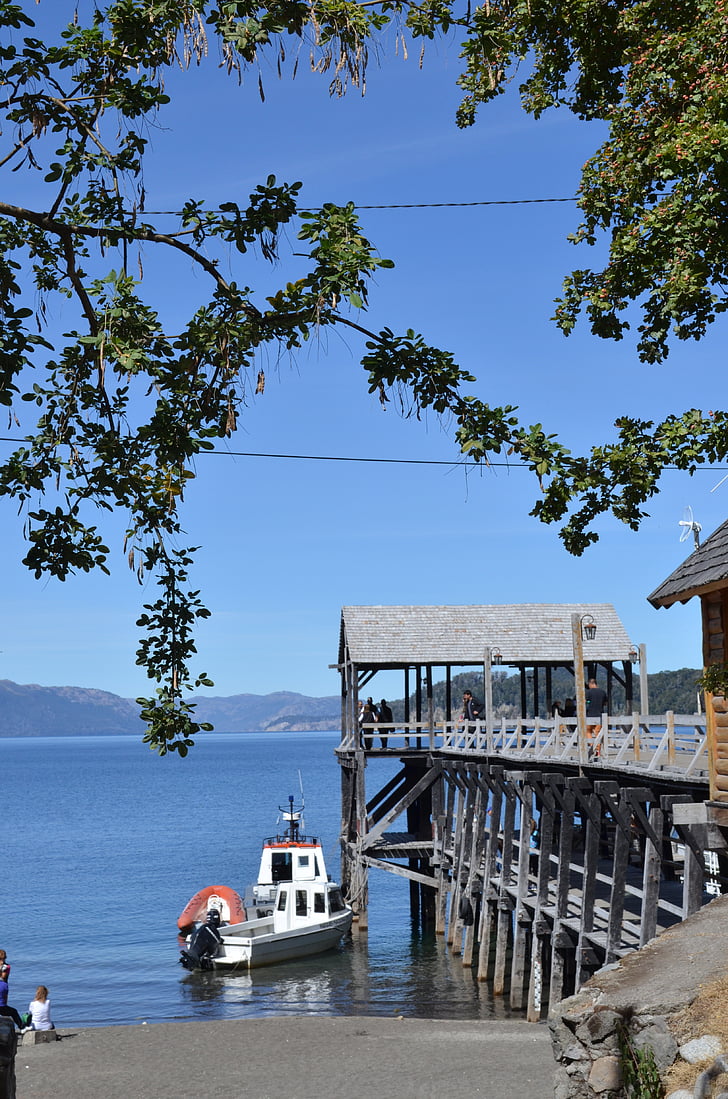 Dock, seiling, Patagonia