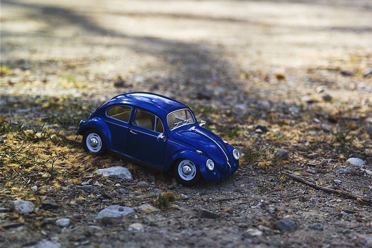 leksaksbil, Volkswagen, Volkswagen beetle
