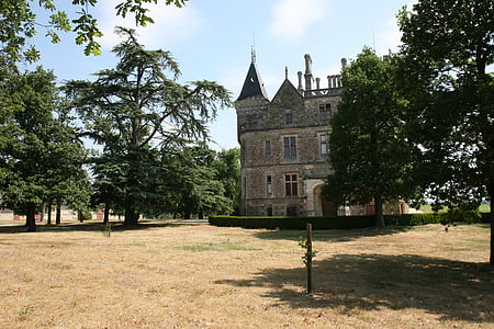 Château, France, vieux, Château, architecture, à l’extérieur