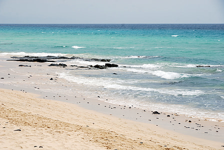 Illes Canàries, oceà, l'estiu, Mar, Fuerteventura, Espanya, Canàries