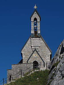 Wendelstein, kirkko, Baijeri, Mountain, uskonnollinen, Kappeli, vuorikirkko