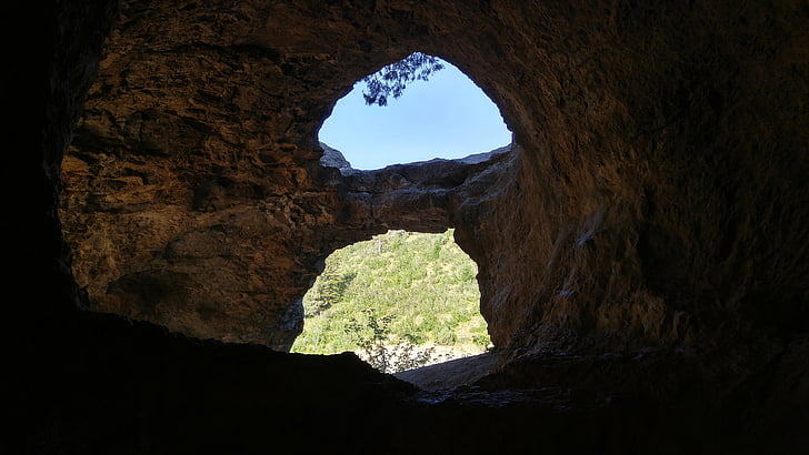 Cave, Cavern, naturliga, hål
