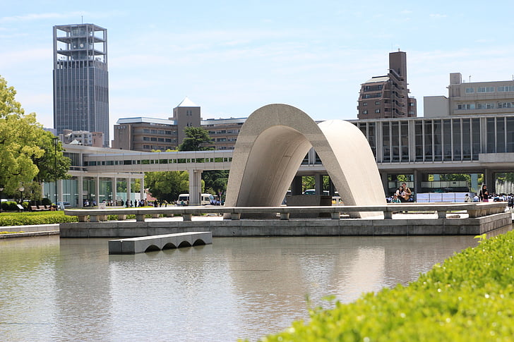 Hiroshima, Memorial, Japan, monument, Fontana, Museum, historie