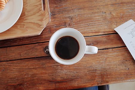 kaffe, tabel, Cup, kaffe smag, liv, varm, pause