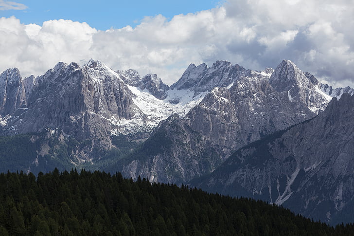 Доломити, високите планини, Линц Доломитите, природата, Източен Тирол, планински, Европейската част на Алпите