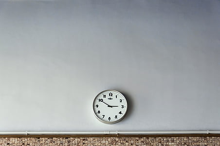kella, seina, ajanäitaja, aeg, tundi, minutit, tähtaeg