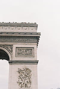 Arcul de Triumf, Monumentul, Memorialul, arhitectura, detaliu, marmura, în aer liber