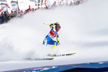 ски състезание, Световната купа, Lauberhorn състезание, ски спускане, sporn Андрей, скорост, свобода