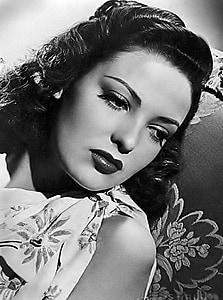 linda darnell, actress, theater, movies, films, fashion model, adventure