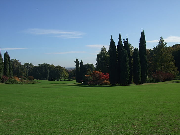 krajobraz, Park garden sigurtà, Włochy, Valeggio sul mincio