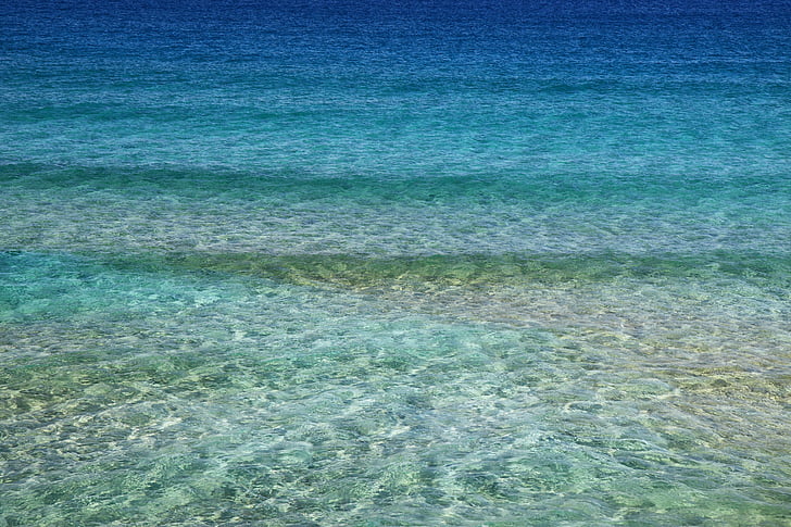 Blau, Ozean, Muster, Meer, Flachwasser, Wasser