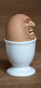 iman, face, egg face, egg cups, food-photography, assembly, making a face