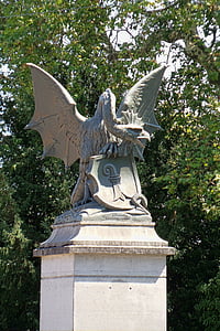 Базел, дракон, камък, Каменна Скулптура, митични същества, фигура, крило
