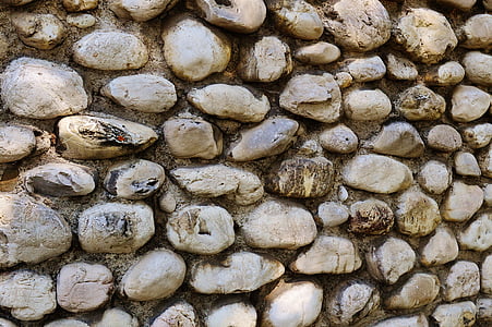 ściana, kamienie, kamień naturalny, kamienny mur, murarskie