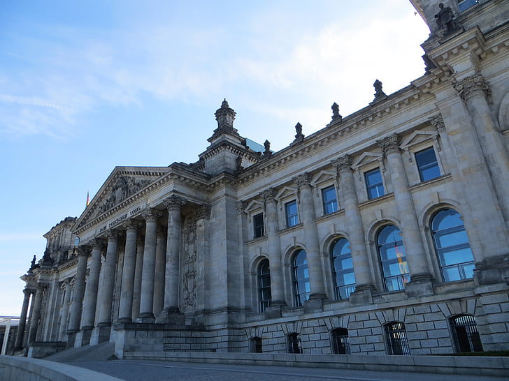 Berlin, ville, Allemagne, Reichstag