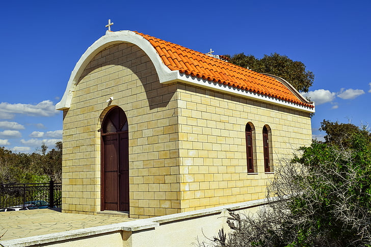 Kaplica, Kościół, Architektura, religia, chrześcijaństwo, prawosławny, Ayios nikolaos